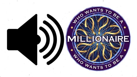who wants to be a millionaire sound effects|Who Wants to be a Millionaire Suspense .